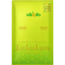 LULULUN Face Mask Shine Muscat омолоджуюча маска з катехінами винограду, 1 шт