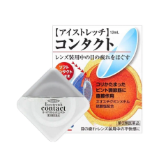 ROHTO EyeStretch краплі від втоми для лінз 12 мл