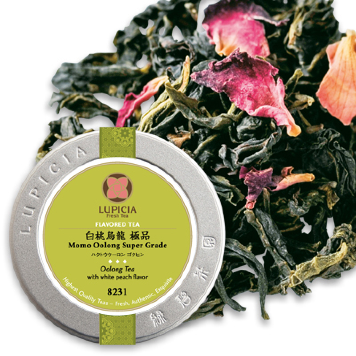 LUPICIA White Peach Oolong преміальний улун з ароматом білих персиків, 50 г