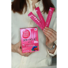 EARTH CHEMICAL Collagen C Jelly колагенове желе з вітаміном С (лісові ягоди), 31 стік