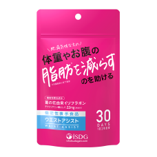 ISHOKUDOGEN Waist Assist нутрицевтик для зниження об'єму талії (30 днів) 60 табл
