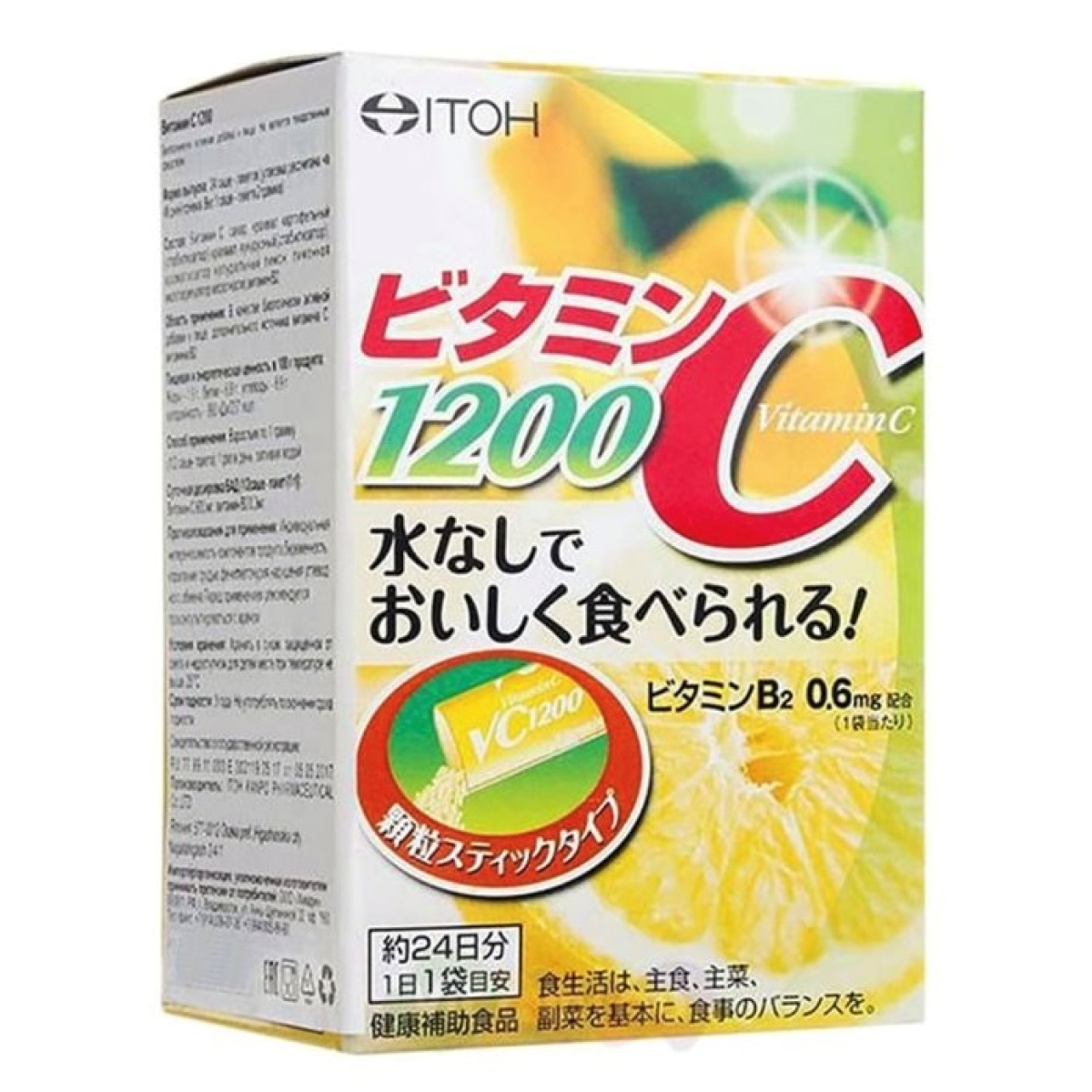 ITOH вітамін C 1200 мг, 24 стіки
