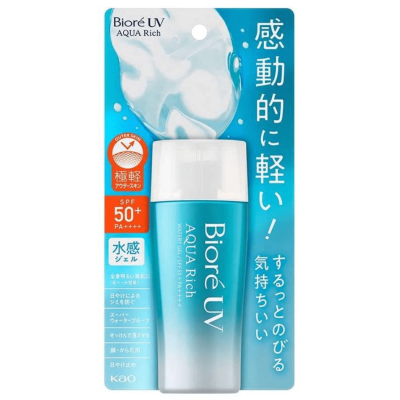 KAO Biore UV Aqua Gel SPF 50+ солнцезащитный водостойкий гель 70 мл