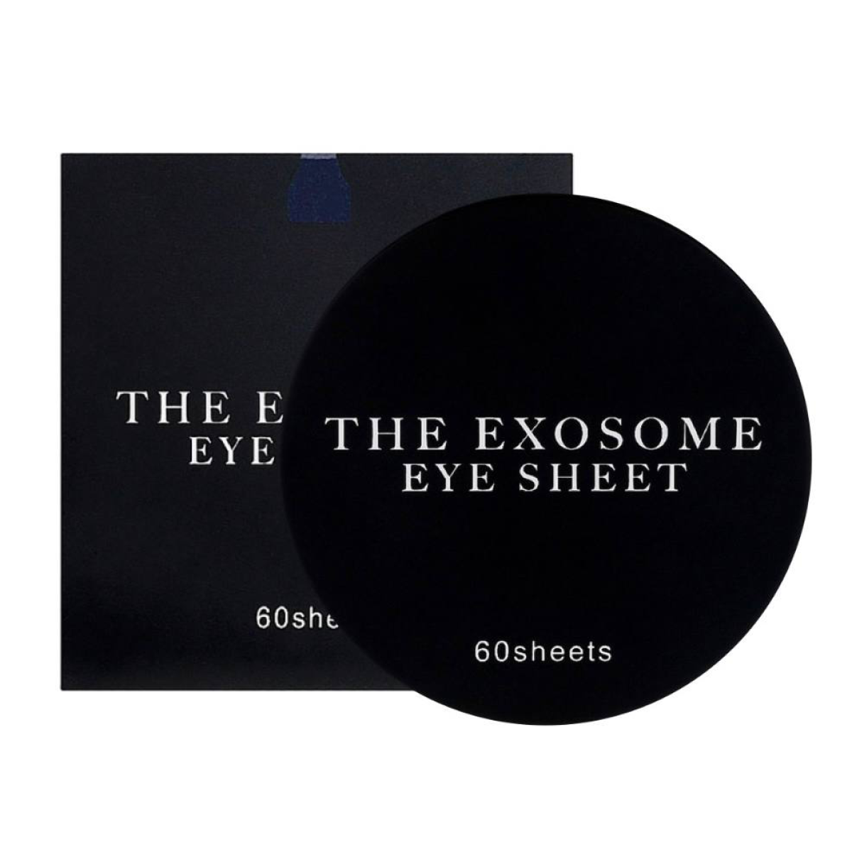 KOR JAPAN The Exosome Eye Sheet Black зволожуючі патчі під очі з екзосомами (60 шт)