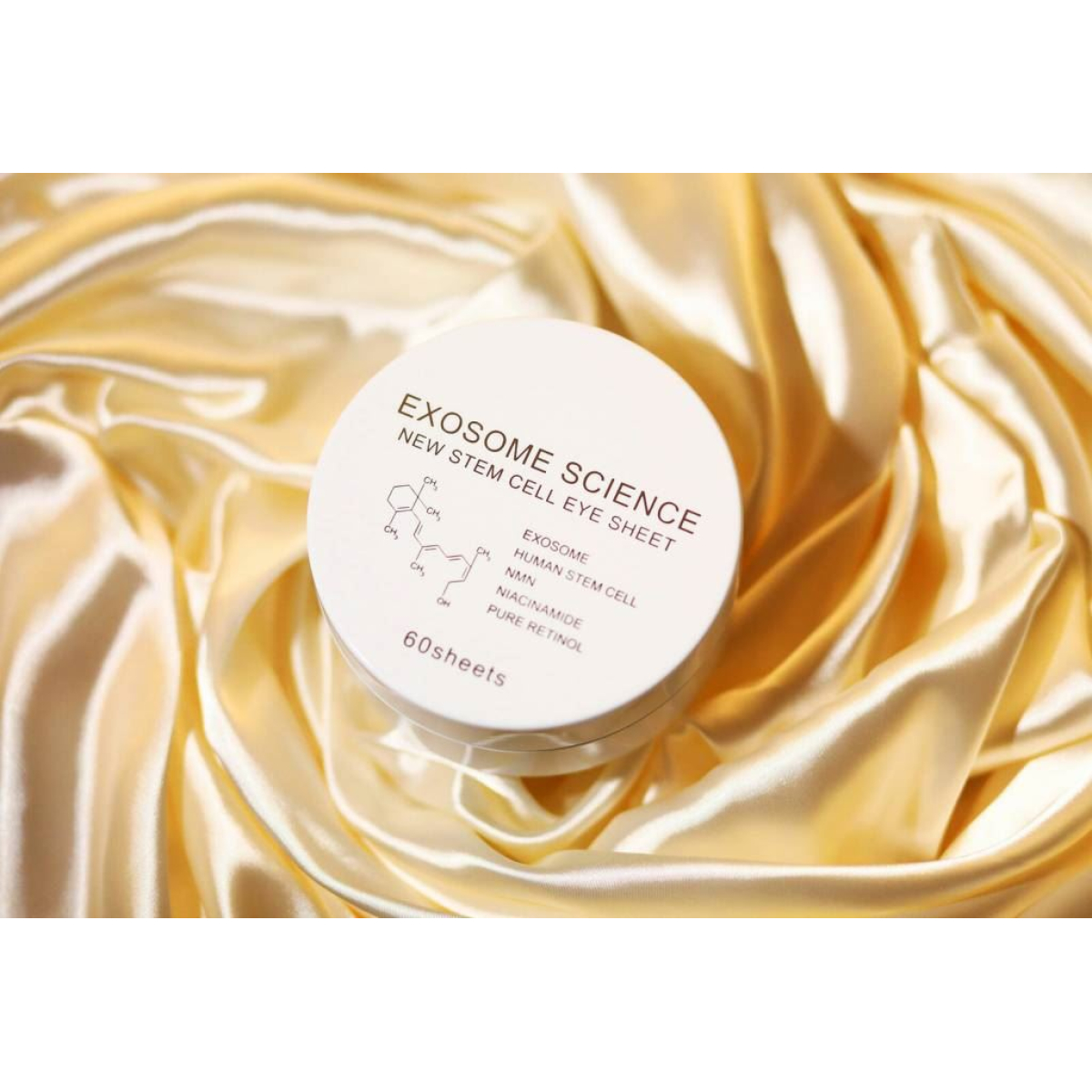 KOR JAPAN The Exosome Eye Sheet White кругові зволожуючі патчі під очі з екзосомами (60 шт)