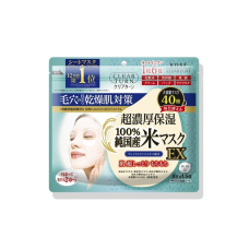 KOSE COSMEPORT Moisturising EX зволожуюча маска з рисовим екстрактом 40 шт