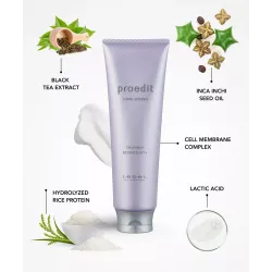 LEBEL Proedit Bounce Fit Plus відновлююча маска для сильно пошкодженого волосся 250 мл