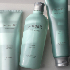 LEBEL Proedit Soft Fit зволожуючий шампунь для сухого волосся 300 мл