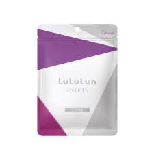 LULULUN Over45 Iris Blue омолоджуюча маска для поліпшення тону зрілої шкіри, 7 шт