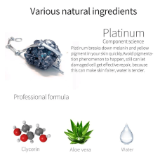 MITOMO 512 тканинна маска з колоїдною платиною, 1 шт