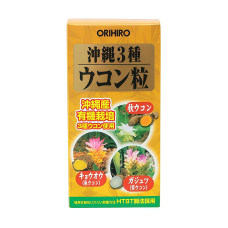 ORIHIRO Okinawa 3-Type Turmeric комплекс з трьох видів куркуми, 420 табл