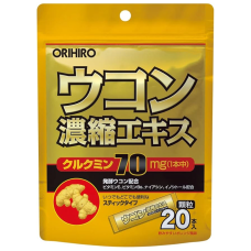 ORIHIRO Turmeric Concentrated Extract концентрований екстракт куркуми, 20 стіків