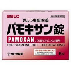 SATO Pamoxan протипаразитарний препарат, 6 табл