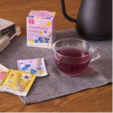 TREE OF LIFE Butterfly Pea блакитний чай з цедрою лимона, 10 шт