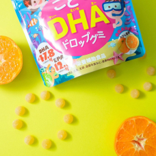 UNIMAT RIKEN DHA Drop Gummy дитячі жувальні вітаміни з омега-3, 90 шт