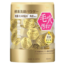 KANEBO Suisai Beauty Clear Gold Powder Wash ензимна пудра для вмивання, (0.4 г х 32 шт)