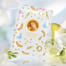 MITOMO 303 Cronus тканинна маска з екстрактом злакових 1 шт