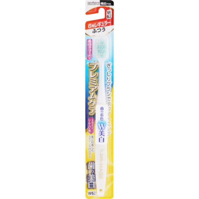 EBISU Premium Care Teeth зубна щітка середньої жорсткості 6-рядкова, 1 шт