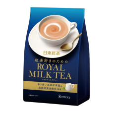 NITTOH Royal Milk Tea розчинний чорний чай з молоком та цукром, 8 шт