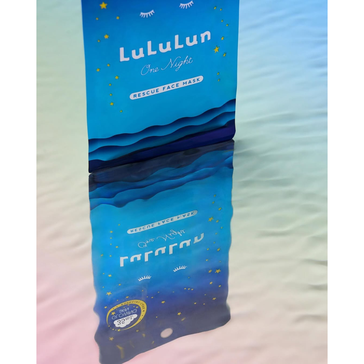 LULULUN Face Mask One Night Rescue Brightening тканевая маска против тусклости кожи, 1 шт