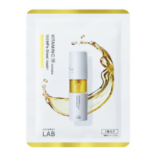 UNLABEL LAB Vitamin C Sheet Mask інтенсивна маска з вітаміном С, 1 шт