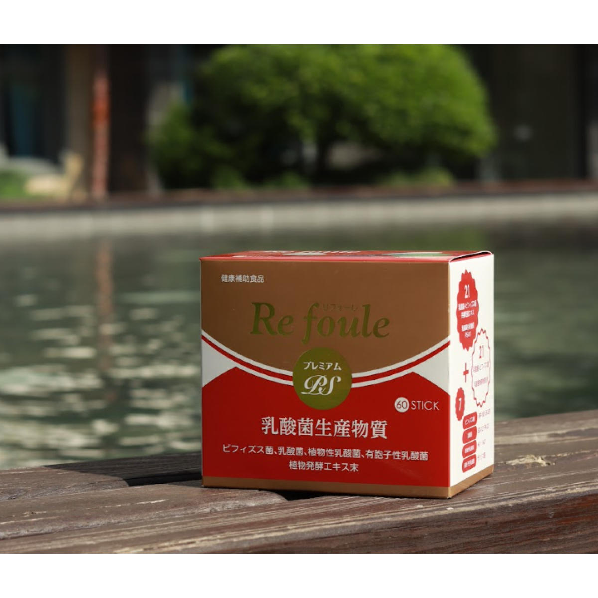 ENZYM Re Foule Premium PS потрійний синбіотик для покращення роботи ШКТ, 60 стіків