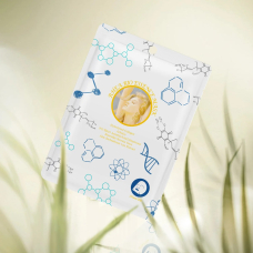 MITOMO 303 Rhea тканинна маска з колагеном, CoQ10, арбутином 1 шт