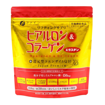 FINE JAPAN Collagen Premium преміальний колаген з гіалуроновою кислотою, 210 гр