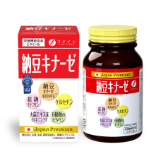 FINE JAPAN Nattokinase 4000FU наттокіназа з вітамінами групи В, 240 табл