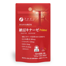 FINE JAPAN Nattokinase Prime 3300FU наттокіназа, 120 табл