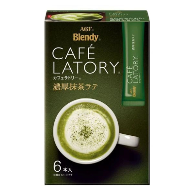 AGF BLENDY Rich Matcha Latte матча латте, 6 стіків