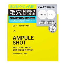 BOTTLEWORKS Ampule Shot Toner Pad очищувальні пади для обличчя, 60 шт