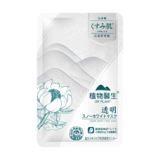 DR.PLANT Snow Lotus Snow White Face Mask зволожуюча маска для обличчя для тьмяної шкіри, 1 шт
