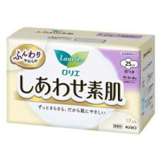 KAO Laurier Happy Skin Extra Heavy Day Use гігієнічні прокладки 25 см, 17 шт