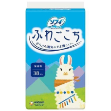 UNICHARM Sofy Soft Comfort щоденні гігієнічні прокладки (без аромату), 38 шт