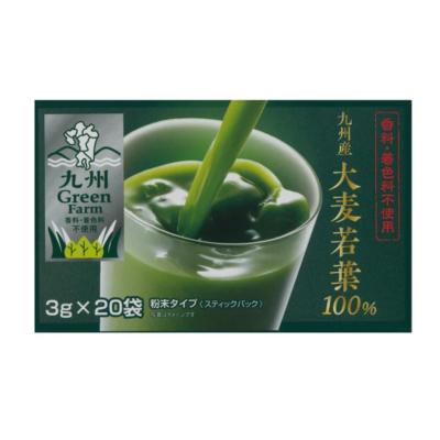 GREEN FARM 100% Kyushu Barley Grass Juice чистий аодзіру, 20 стіків