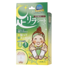 MEGUMI Foot Relax Sheet Mugwort детокс-пластирі для ніг (полин) 30 шт