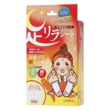 MEGUMI Foot Relax Sheet Chili Pepper детокс-пластирі для ніг (перець чилі) 30 шт