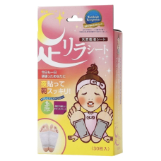 MEGUMI Foot Relax Sheet Titanium детокс-пластирі для ніг (титан) 30 шт