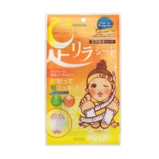 MEGUMI Foot Relax Sheet Grapefruit детокс-пластирі для ніг (грейпфрут) 2 шт