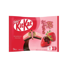 NESTLE Japan Kit Kat Choco Strawberry Chocolate вафлі з шоколадно-полуничним смаком, 9 шт