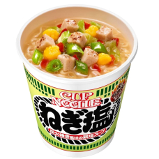 NISSIN Cup Noodle Green Onion Salt локшина з димним смаком 76 гр