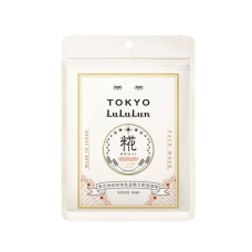 LULULUN Face Mask Tokyo Kouji живильна маска з екстрактом саке та кодзі, 7 шт х 4 уп