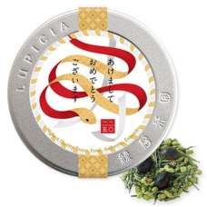 LUPICIA Matcha Black Bean Genmaicha преміальний генмайча з матча та бобами Танба, 50 гр