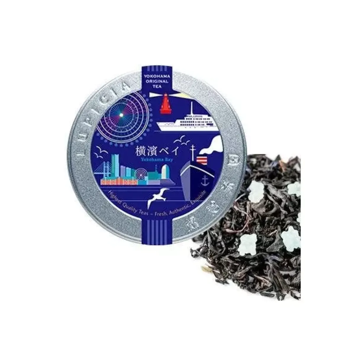 LUPICIA Yokohama Bay преміальний чорний чай з конфетті, 50 гр