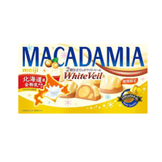 MEIJI Macadamia WhiteVeil макадамія в білому шоколаді, 63 гр