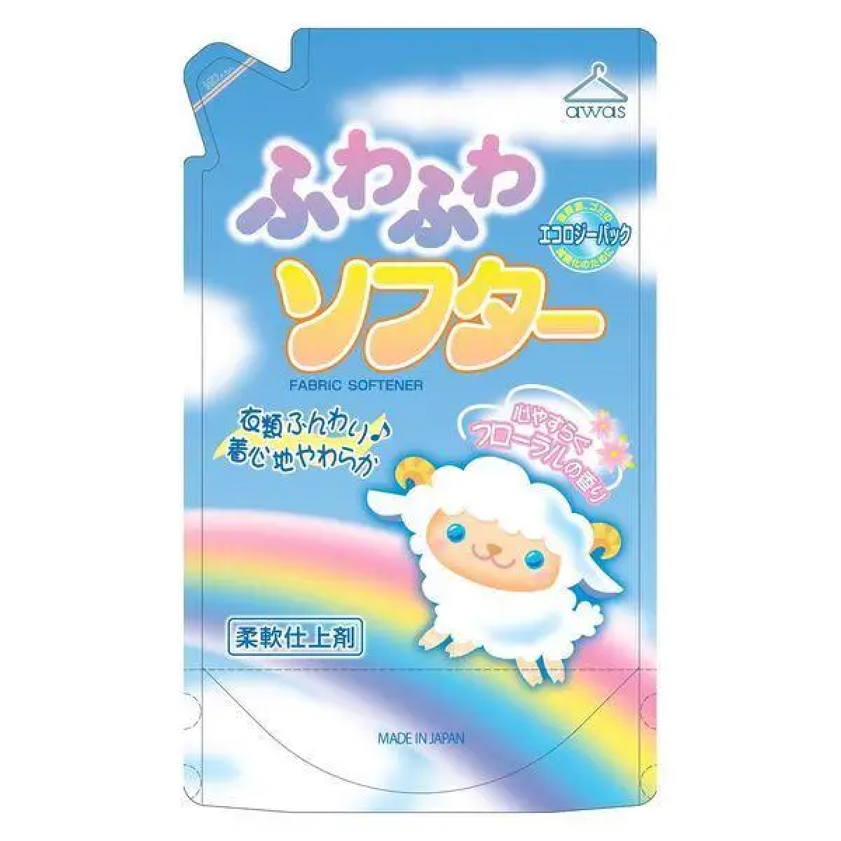 ROCKET SOAP Fabric Softener помʼякшувач для прання (змінний блок), 1.5 л