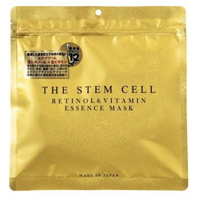 KOR JAPAN Retinol & Vitamin Essence Mask тканинна маска з ретинолом та вітамінами, 30 шт