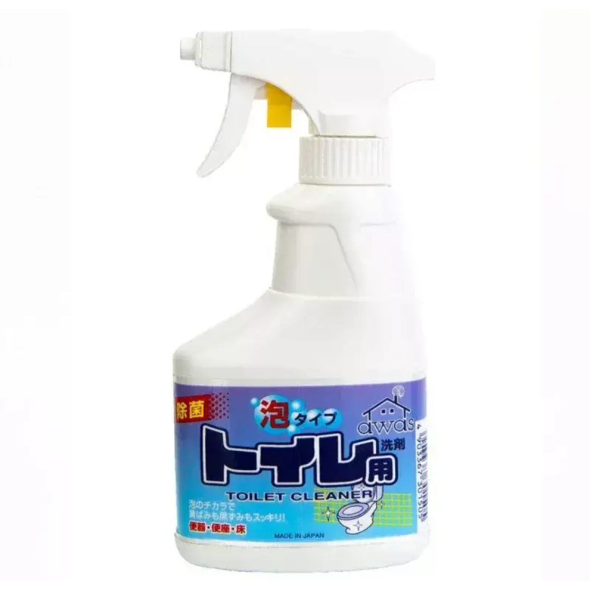 ROCKET SOAP Toilet Cleaner Spray Foam спрей-піна для миття унітазів, мʼята, 300 мл