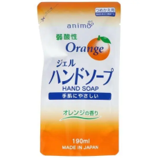 ROCKET SOAP Weak Acid Gel Hand Soap pH-балансоване мило-гель для рук, апельсин (змінний блок), 190 мл